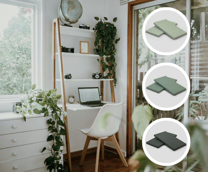 zelena barva v kancelari tinacisar blog clickntile obkladacky