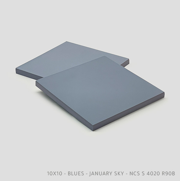 Blues January Sky 10x10 Blues January Sky 10x10